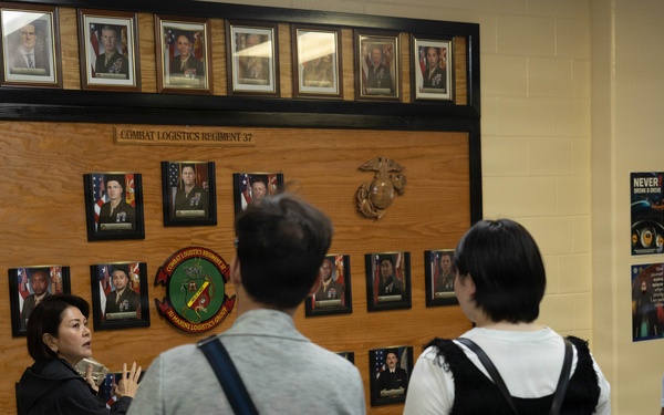 Kushiro-Hokuyo High School Students Take Part in Exchange with 3rd MLG Marines