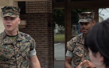 Kushiro-Hokuyo High School Students Take Part in Exchange with 3rd MLG Marines