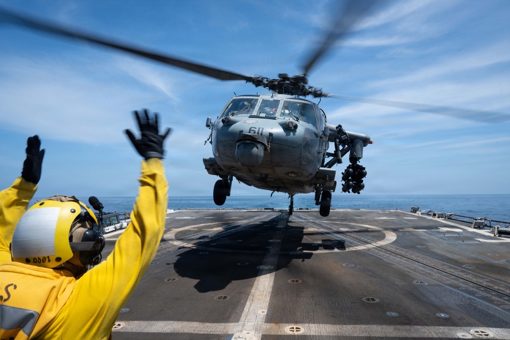 USS Pinckney Supports Operation Epic Fury