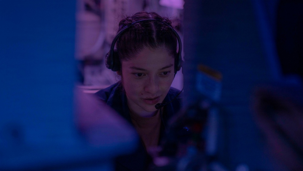 U.S. Navy Sailors Stand Watch during Operation Epic Fury