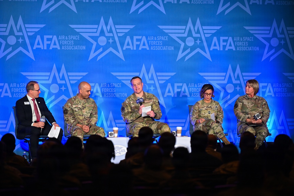 ANG Command Chief discusses leadership, readiness at AFA