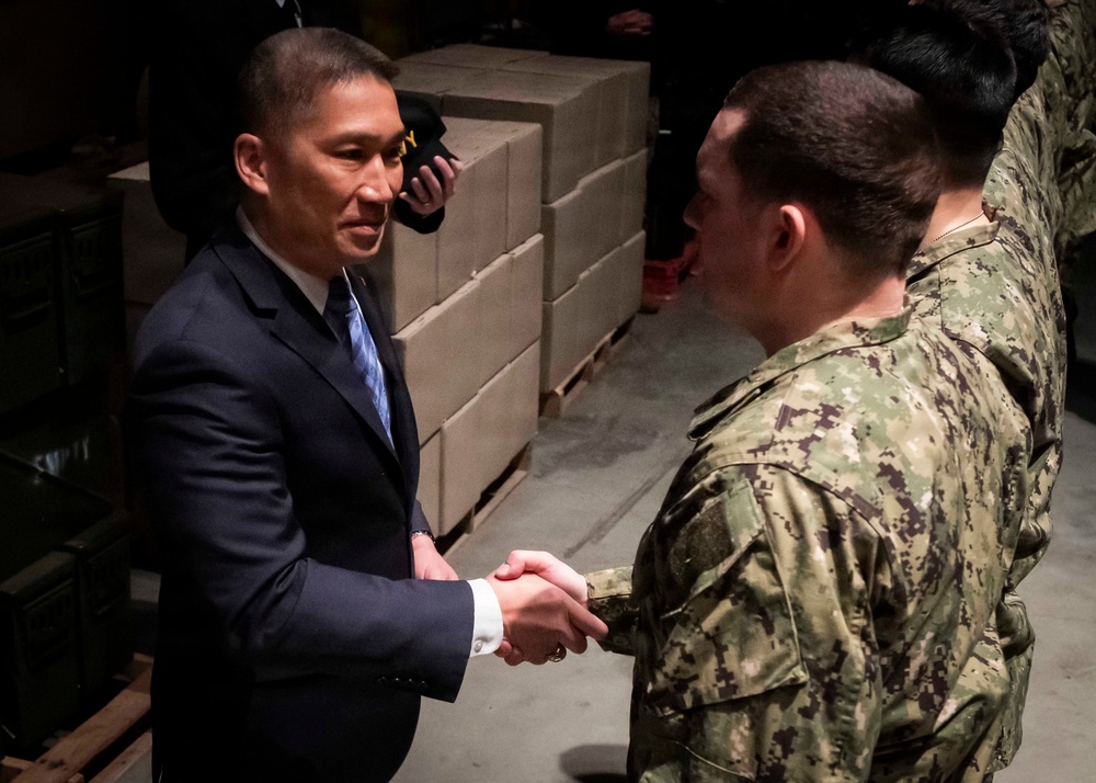 Capping Ceremony at Recruit Training Command (RTC)