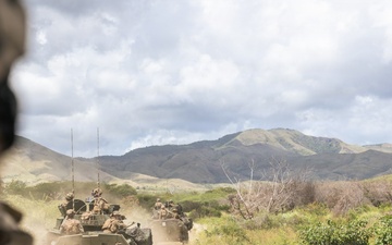 22nd MEU (SOC) | LAR Conducts Maneuver and Patrol Training at Camp Santiago
