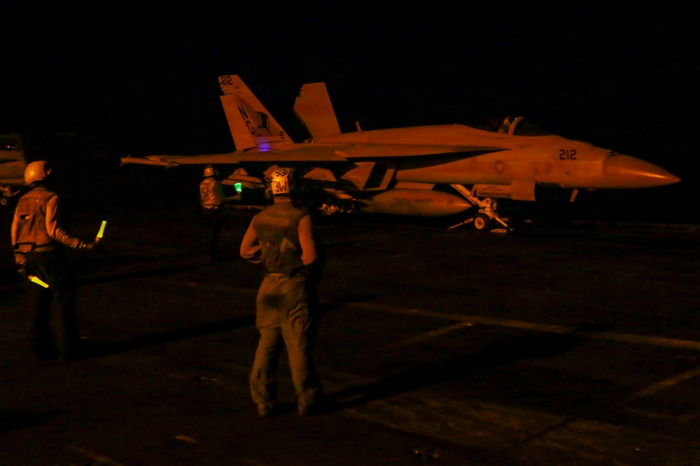 USS Abraham Lincoln Conducts Flight Operations during Operation Epic Fury