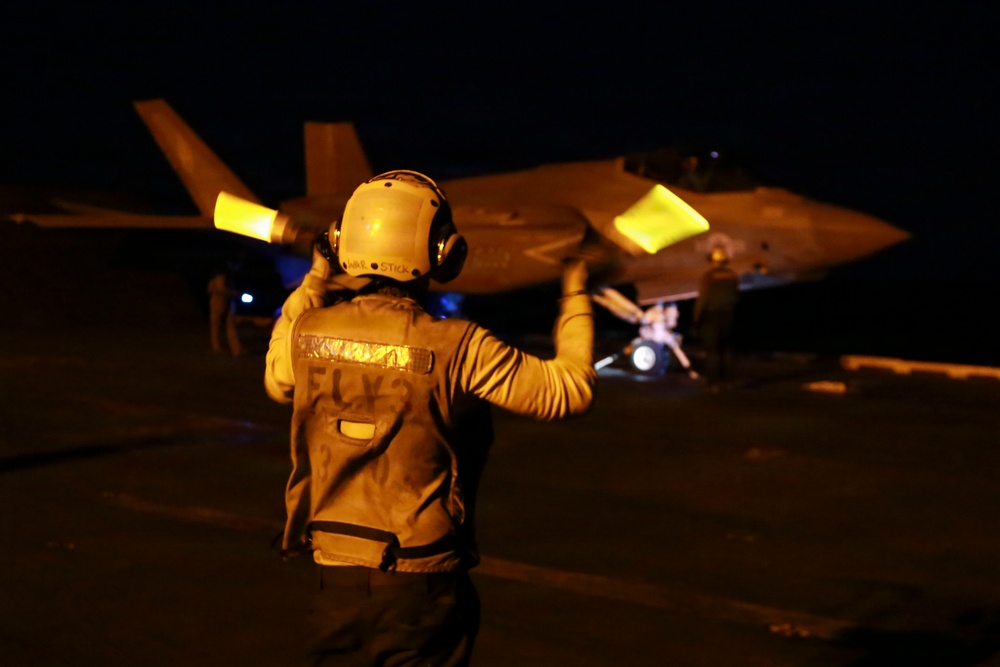 USS Abraham Lincoln Conducts Flight Operations in Support of Operation Epic Fury