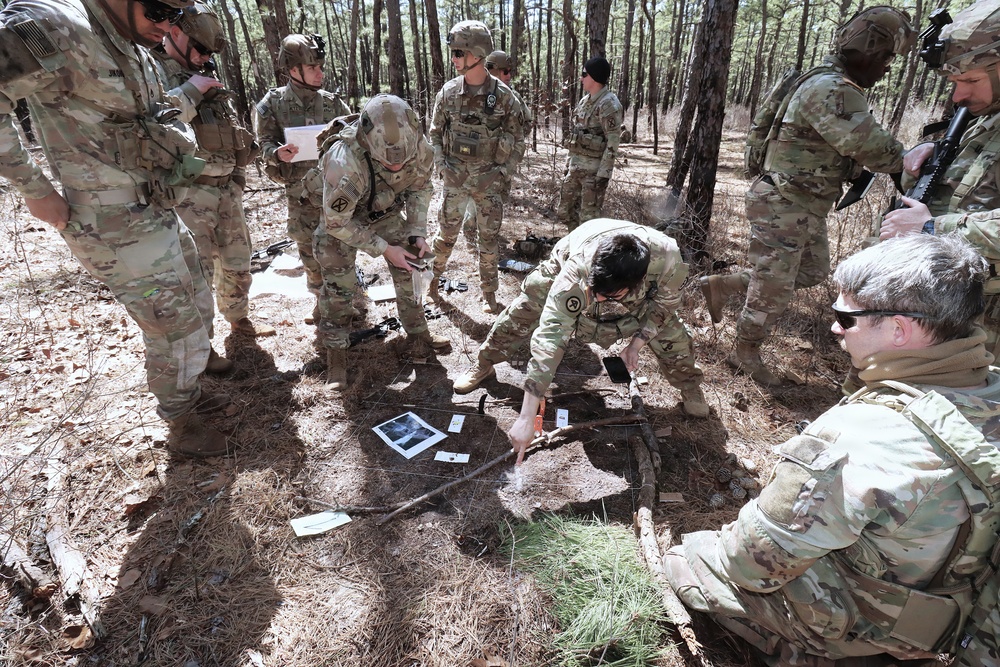 Planning the Attack: ALC Students Build Terrain Model