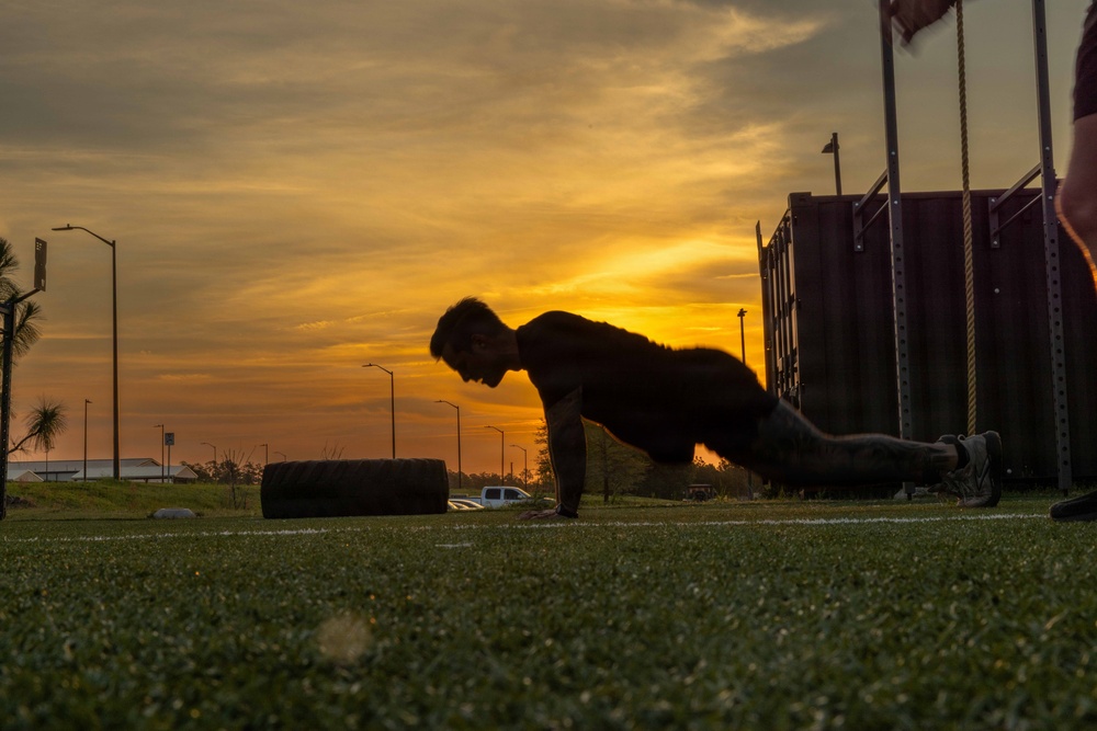 3rd Special Forces Group (Airborne) Honors Fallen at March Memorial Physical Training