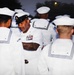 NMRTC Jacksonville and EMF-M conducts a staff dress white uniform inspection at Naval Hospital Jacksonville