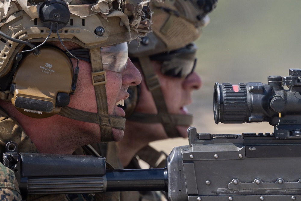 Infantry Unit Leaders Course Combined Arms Live Fire Exercise