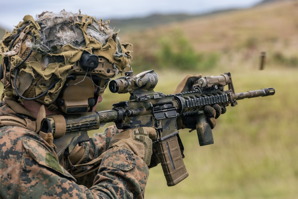 22nd MEU (SOC) | LAR Conducts a Live-Fire Range at Camp Santiago