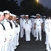 NMRTC Jacksonville and EMF-M conducts a staff dress white uniform inspection at Naval Hospital Jacksonville