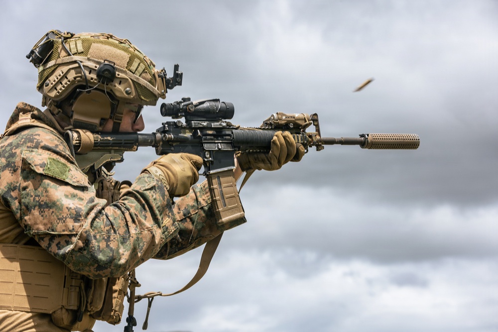 22nd MEU (SOC) | LAR Conducts a Live-Fire Range at Camp Santiago