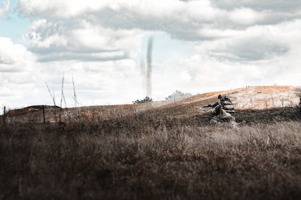 3rd Special Forces Group (Airborne) Enhance Unconventional Warfare Skills in Live-Fire Exercise at JRTC