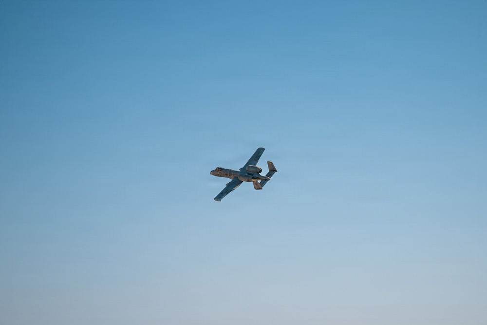 A-10 Thunderbolt II Conducts a Mission during Operation Epic Fury