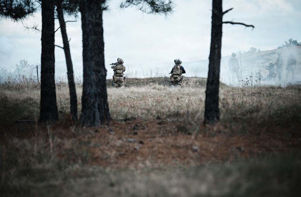 3rd Special Forces Group (Airborne) Enhance Unconventional Warfare Skills in Live-Fire Exercise at JRTC