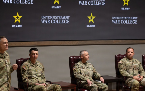 U.S. Army Maj. Gen. Ellis discusses next-generation command and control with USAWC Class of 2026