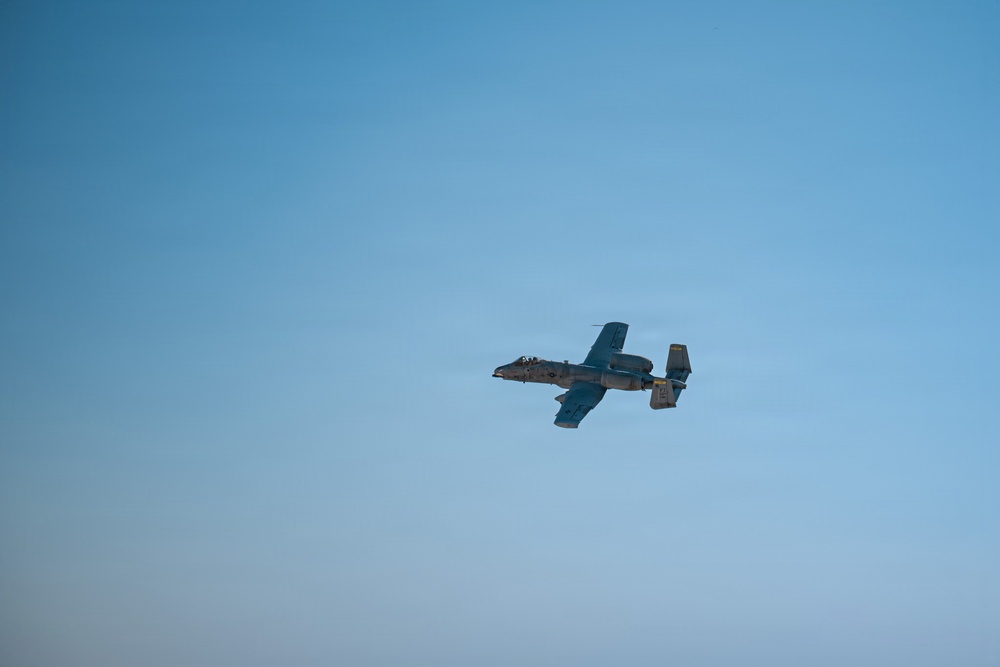 A-10 Thunderbolt II Conducts a Mission during Operation Epic Fury