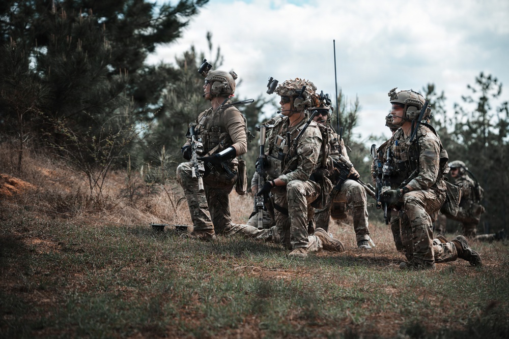 3rd Special Forces Group (Airborne) Enhance Unconventional Warfare Skills in Live-Fire Exercise at JRTC