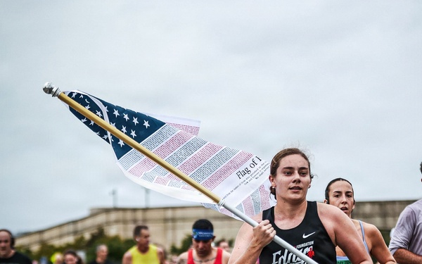 Never Forget: Capt. Hanna Born runs 2,977 miles to honor 9/11 victims