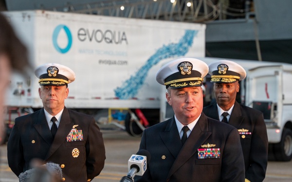 USS George H.W. Bush (CVN 77) Departs Naval Station Norfolk