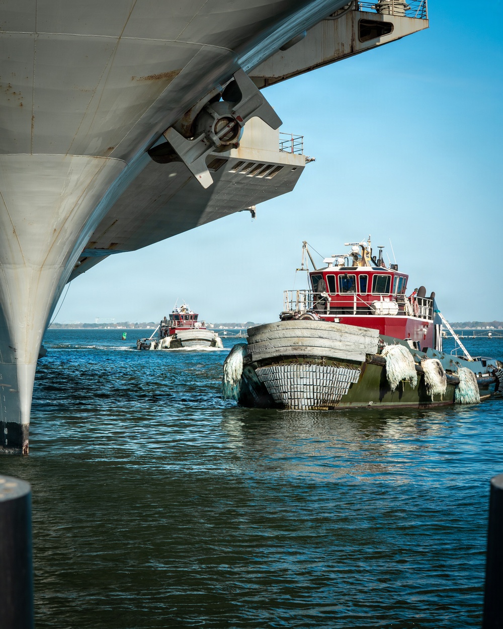 USS George H.W. Bush (CVN 77) Departs Naval Station Norfolk