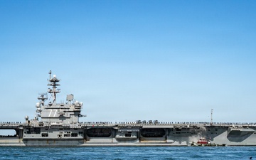 George H. W. Bush Carrier Strike Group Departs for Deployment