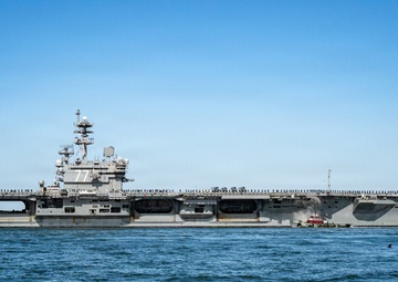 George H. W. Bush Carrier Strike Group Departs for Deployment