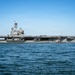 USS George H.W. Bush (CVN 77) Departs Naval Station Norfolk