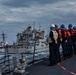 USS Bainbridge Conducts Replenishment-at-Sea with USNS William McLean