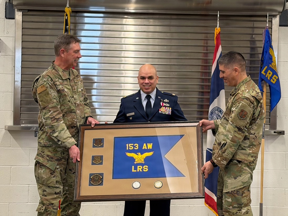New commander takes charge of Wyoming Air National Guard’s 153rd Logistics Readiness Squadron