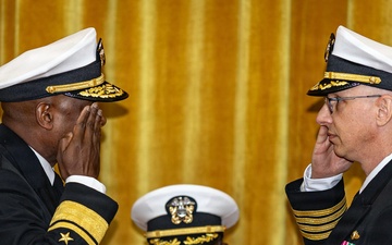 Captain Bryan Kupyar Assumes Command of Naval Support Activity Maine