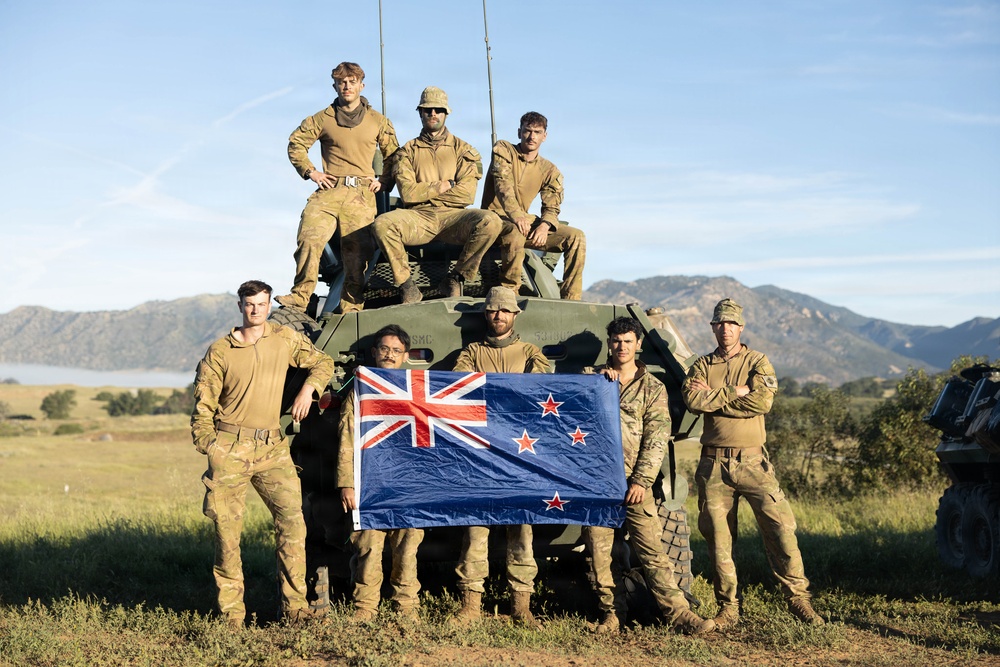 U.S. Marines, Australian, New Zealand partner forces participate in gunnery evaluation during Bushmaster 26 Competition