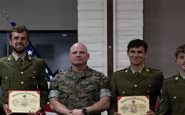 U.S. Marines, Australian, New Zealand partner forces hold awards dinner for Bushmaster 26 Competition