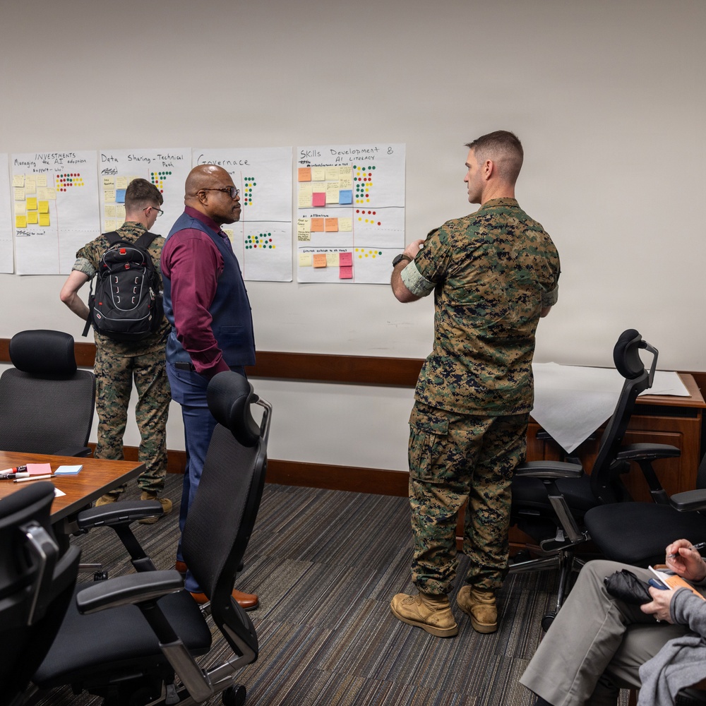 Marine Corps Base Quantico hosts Generative AI Workshop