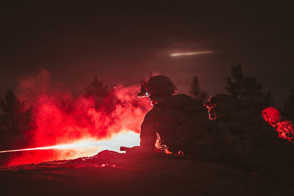 3rd Special Forces Group (Airborne) Enhance Unconventional Warfare Skills in Live-Fire Exercise at JRTC