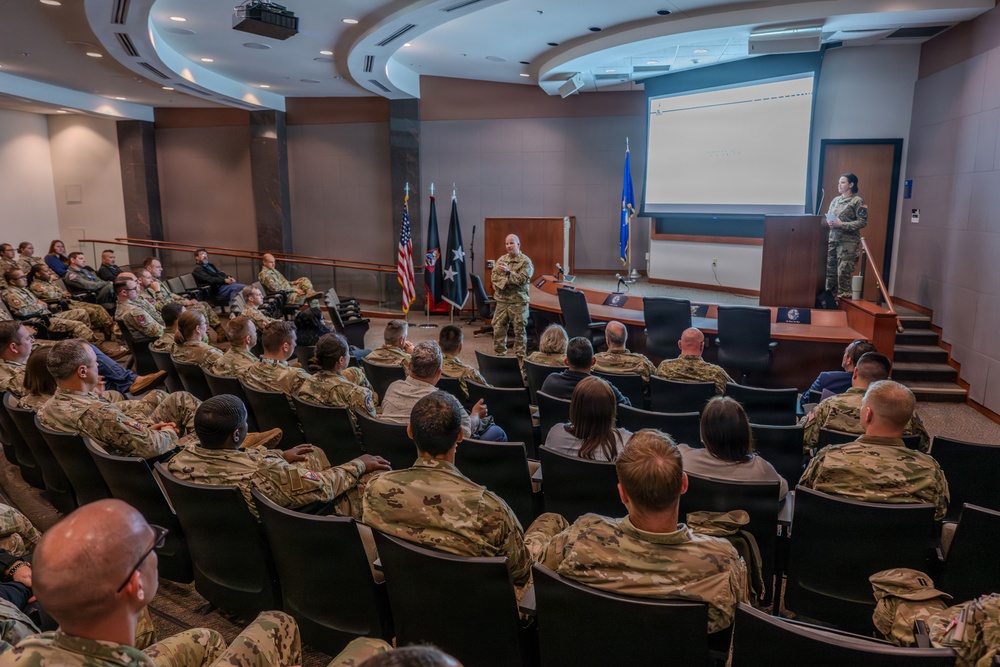 LTG Bythewood, commander of U.S. Space Forces-Space and Combined Joint Force Space Component Commander, holds March 2026 S4S All Call