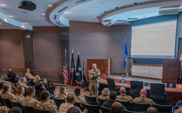 LTG Bythewood, commander of U.S. Space Forces-Space and Combined Joint Force Space Component Commander, holds March 2026 S4S All Call