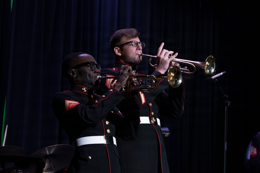 Marine Corps Band San Diego "Hot Brass" Tours Chicagoland: Marian Catholic High School