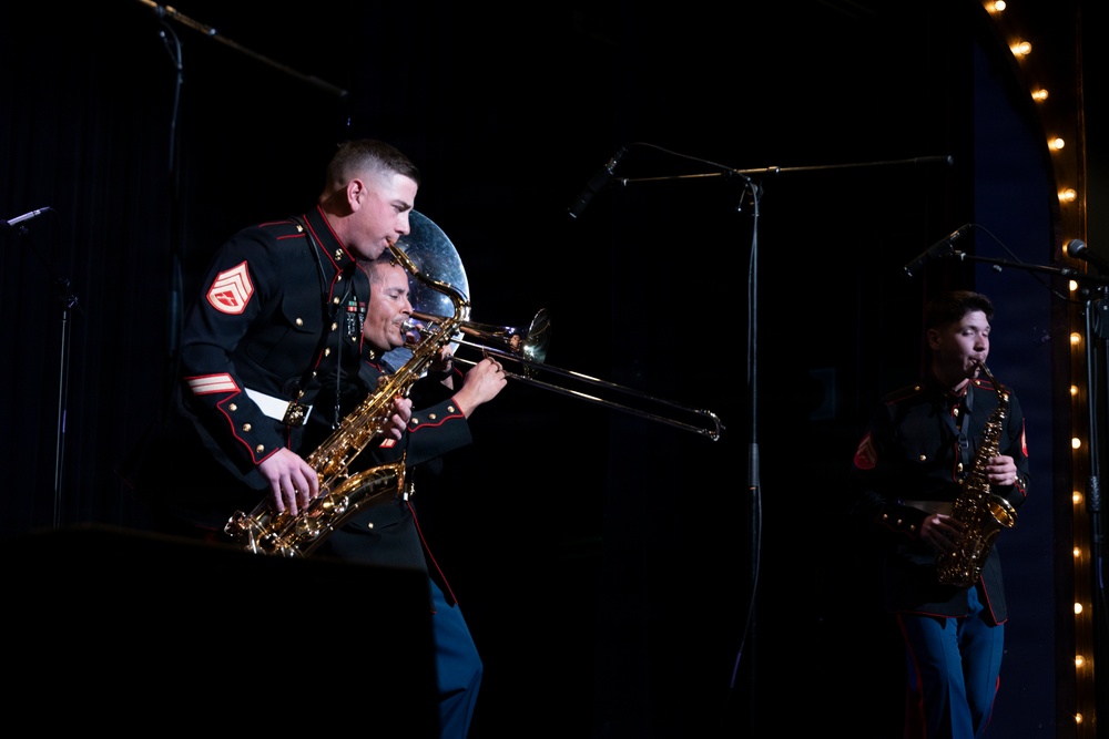 Marine Corps Band San Diego "Hot Brass" Tours Chicagoland: Marian Catholic High School