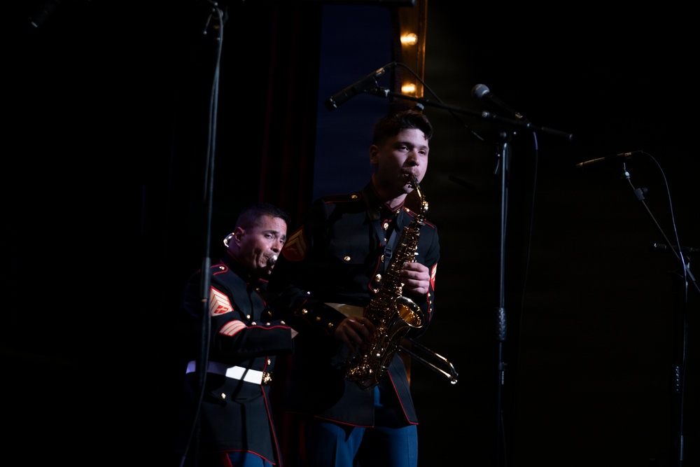 Marine Corps Band San Diego "Hot Brass" Tours Chicagoland: Marian Catholic High School