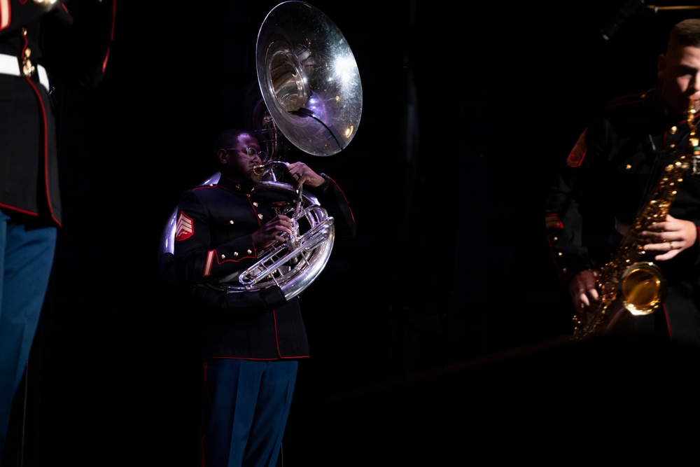 Marine Corps Band San Diego "Hot Brass" Tours Chicagoland: Marian Catholic High School