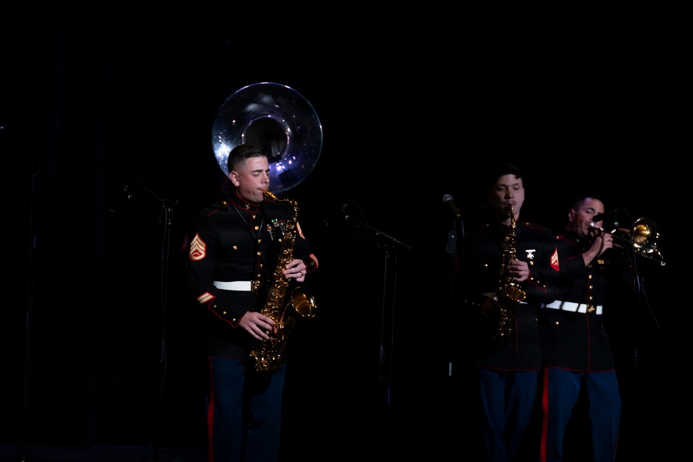 Marine Corps Band San Diego "Hot Brass" Tours Chicagoland: Marian Catholic High School