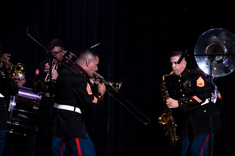 Marine Corps Band San Diego "Hot Brass" Tours Chicagoland: Marian Catholic High School