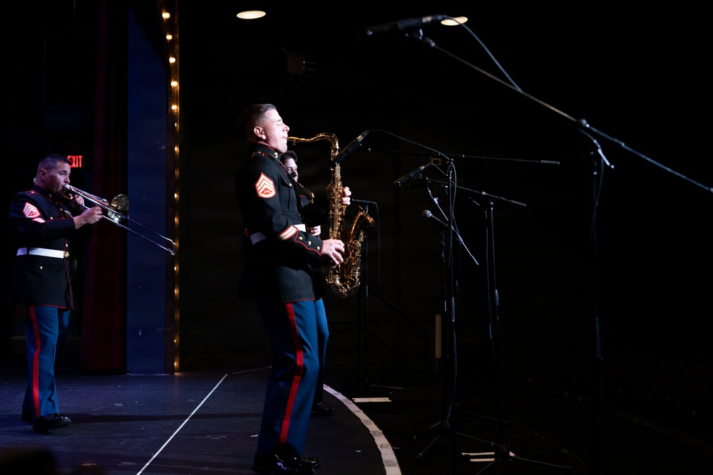 Marine Corps Band San Diego "Hot Brass" Tours Chicagoland: Marian Catholic High School