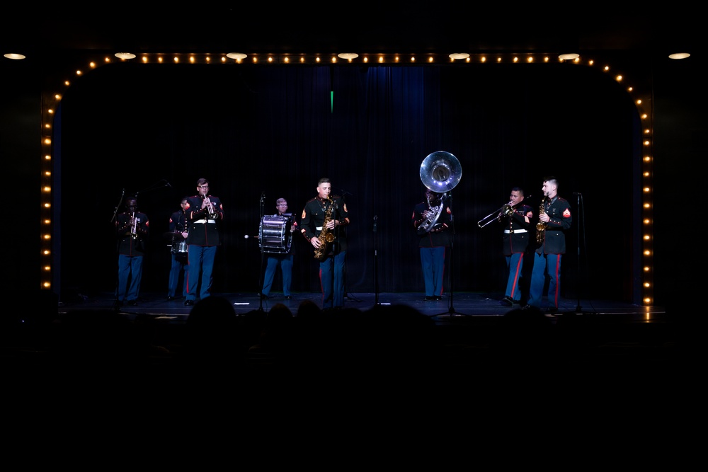 Marine Corps Band San Diego "Hot Brass" Tours Chicagoland: Marian Catholic High School