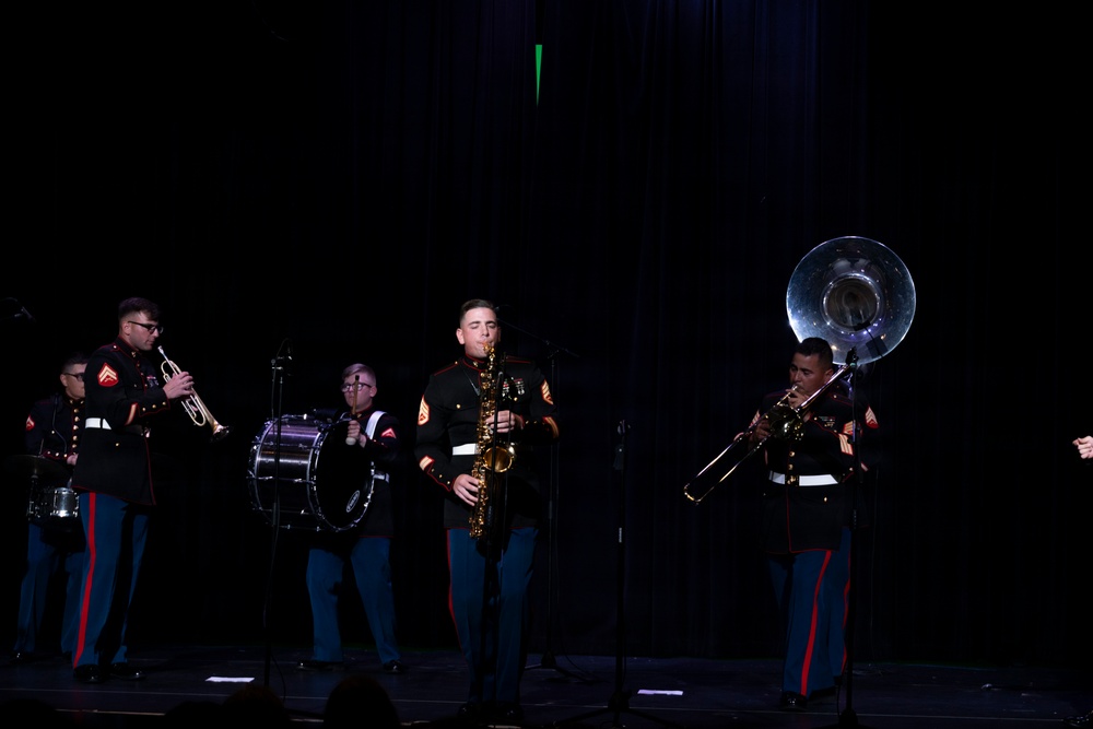Marine Corps Band San Diego "Hot Brass" Tours Chicagoland: Marian Catholic High School
