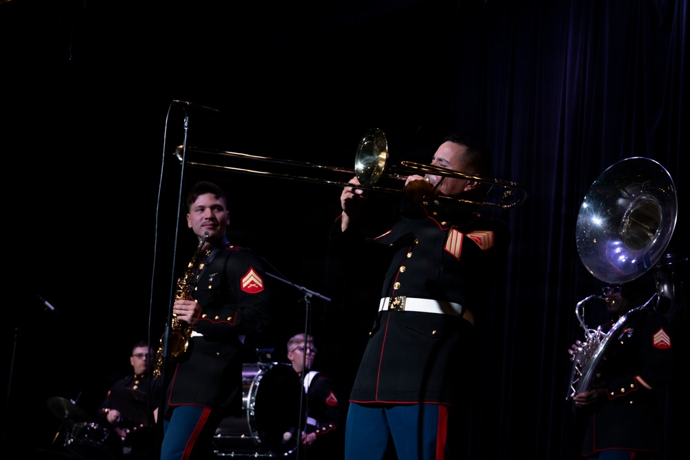 Marine Corps Band San Diego "Hot Brass" Tours Chicagoland: Marian Catholic High School