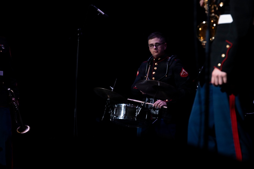 Marine Corps Band San Diego "Hot Brass" Tours Chicagoland: Marian Catholic High School