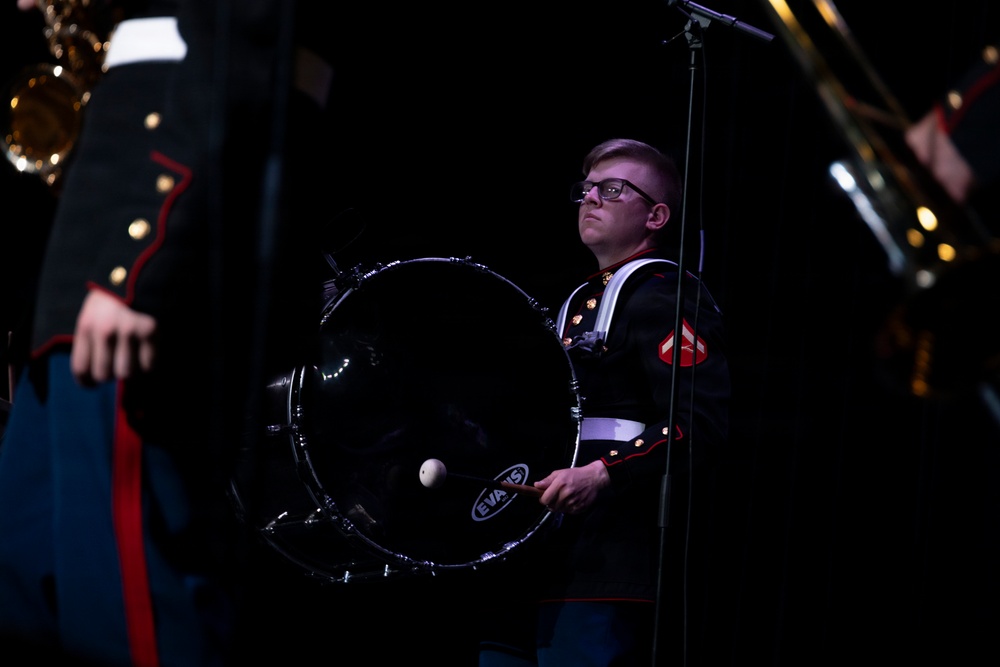 Marine Corps Band San Diego "Hot Brass" Tours Chicagoland: Marian Catholic High School