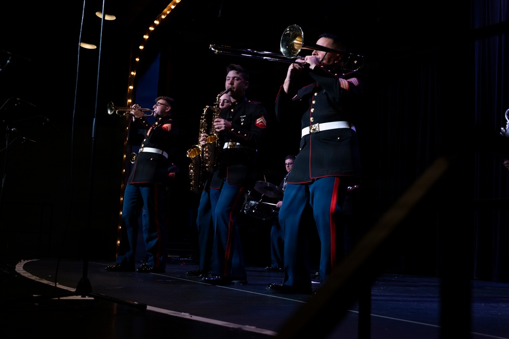 Marine Corps Band San Diego "Hot Brass" Tours Chicagoland: Marian Catholic High School